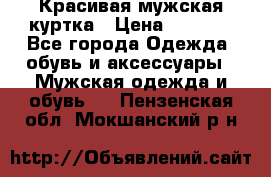 Красивая мужская куртка › Цена ­ 3 500 - Все города Одежда, обувь и аксессуары » Мужская одежда и обувь   . Пензенская обл.,Мокшанский р-н